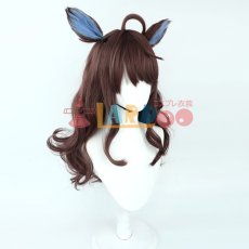 画像4: ウマ娘 プリティーダービー デアリングタクト コスプレウィッグ 耳付き ネット付き 耐熱 cosplay (4)