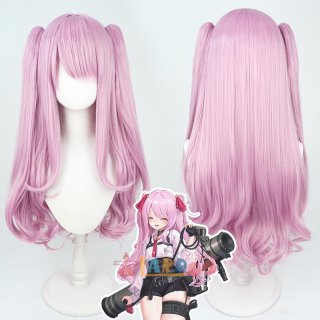 勝利の女神：NIKKE レッドフード コスプレウィッグ ネット付き 耐熱