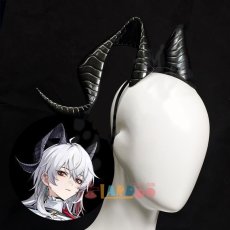 画像1: 鳴潮 メイチョウ Wuthering Waves ザンニー Zani 角カチューシャ コスプレ道具 コスチューム (1)