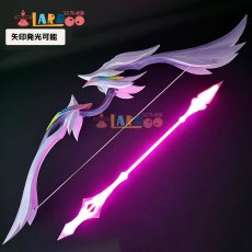 画像2: 崩壊スターレイル HonkaiStarRail キュレネ（記憶・氷） 弓 コスプレ武器 発光可能Ver コスプレ道具 コスチューム cosplay (2)