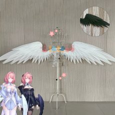 画像1: ゼンレスゾーンゼロ ゼンゼロ レミエール ラミル 白翼 黒翼 コスプレ道具 コスチューム cosplay (1)