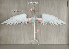 画像3: ゼンレスゾーンゼロ ゼンゼロ レミエール ラミル 白翼 黒翼 コスプレ道具 コスチューム cosplay (3)