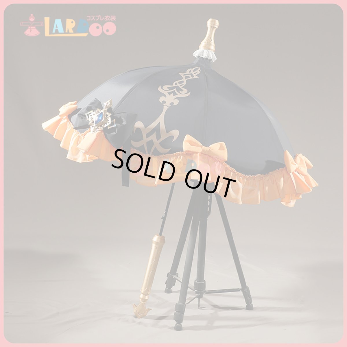 画像2: 原神 Genshin フォンテーヌ ナヴィア-Navia 傘  サングラス付き コスプレ武器 コスプレ道具 (2)