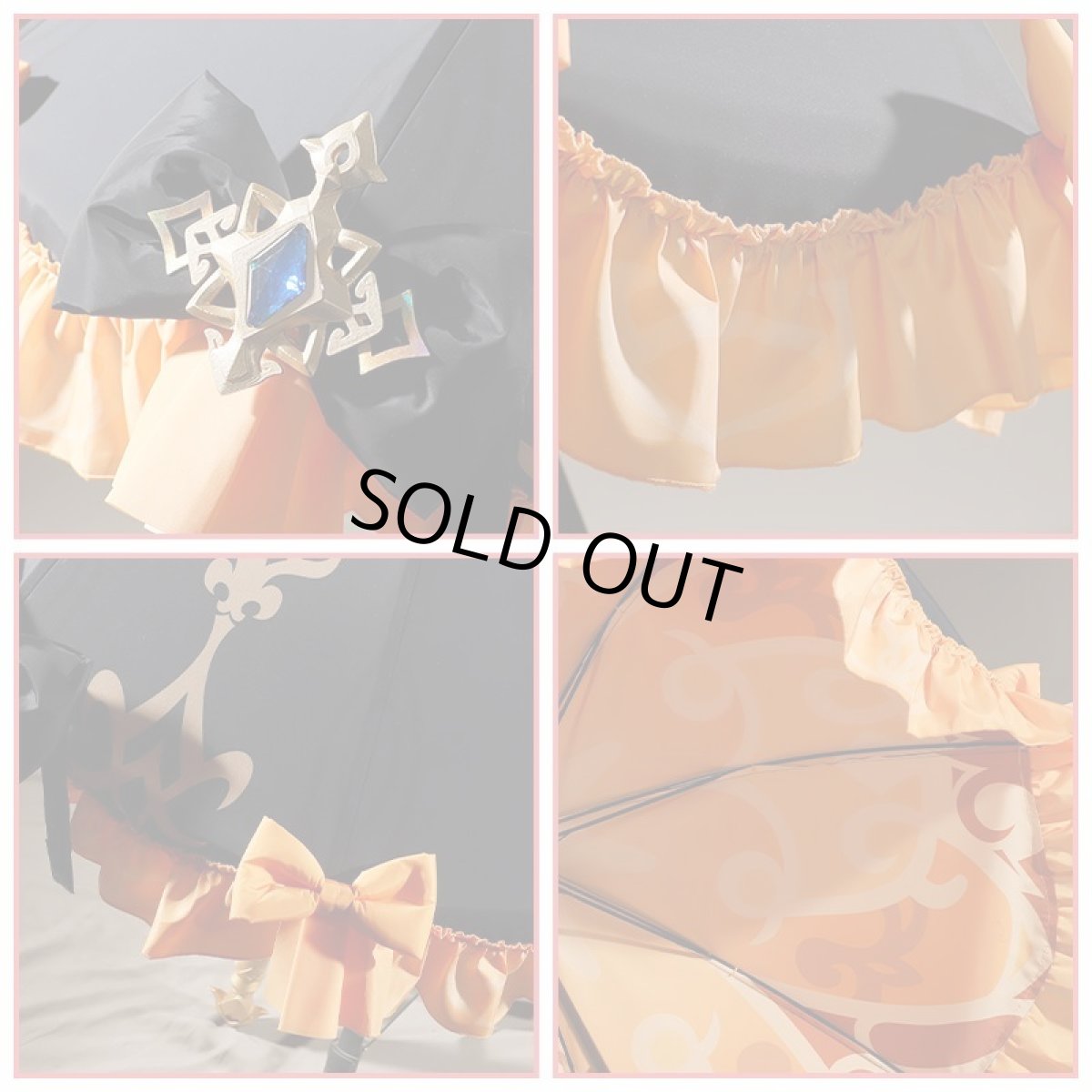 画像5: 原神 Genshin フォンテーヌ ナヴィア-Navia 傘  サングラス付き コスプレ武器 コスプレ道具 (5)