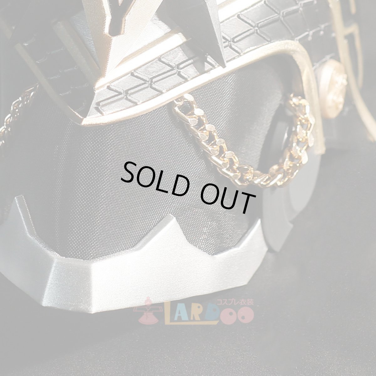 画像2: 【生産停止】原神 Genshin ファトゥス 「隊長」カピターノ ヘルメット マスク コスプレ道具 コスチューム (2)