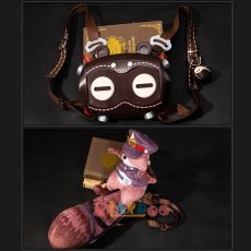 画像1: ゼンレスゾーンゼロ ゼンゼロ 浮波柚葉 鞄+ぬいぐるみセット コスプレ道具 コスチューム cosplay (1)