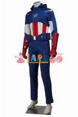 画像2: アベンジャーズ1 キャプテン アメリカ スティーブ ロジャース コスプレ衣装 オーダーメイド可能コスチューム  cosplay (2)