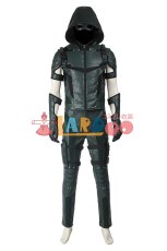 画像1: アローシーズン4 グリーンアロー(Green Arrow)オリバー クイーン (Oliver Queen) コスプレ衣装 コスチューム cosplay (1)