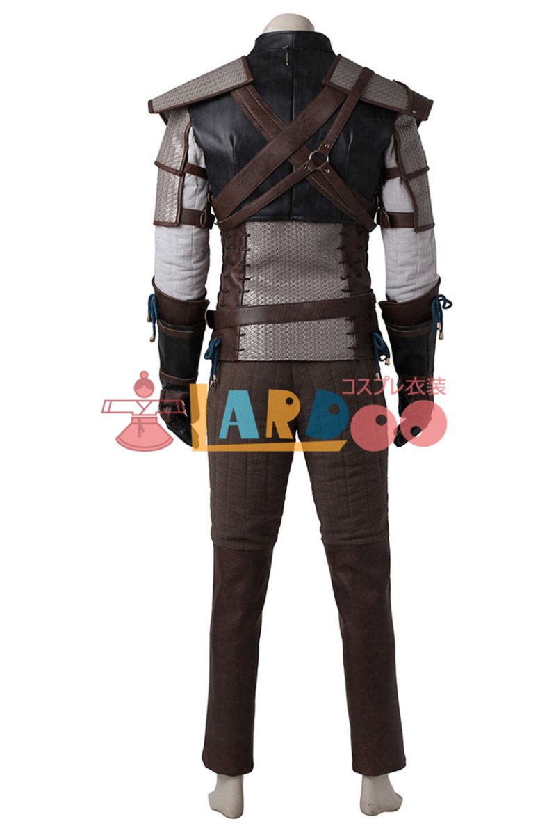 画像3: ウィッチャー3:ワイルドハント リヴィアのゲラルト 主人公 コスプレ衣装 オーダーメイド可能 アニメ コスプレ コスチューム ゲーム cosplay (3)