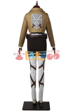画像7: 進撃の巨人 ミカサ アッカーマン 訓練兵団 マント付き コスプレ衣装 コスチューム cosplay (7)