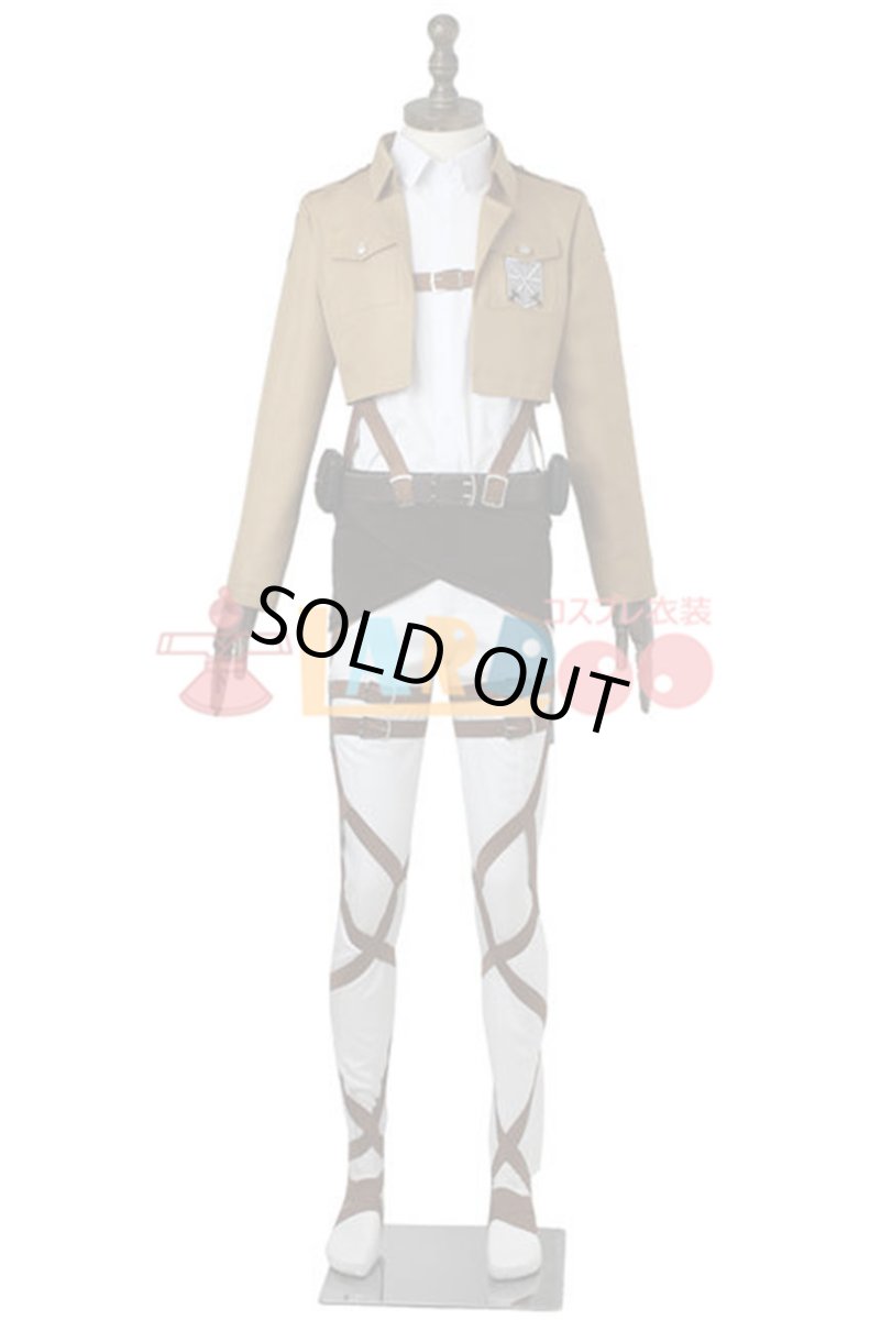 画像4: 進撃の巨人 訓練兵団 マント付き コスプレ衣装 コスチューム cosplay (4)