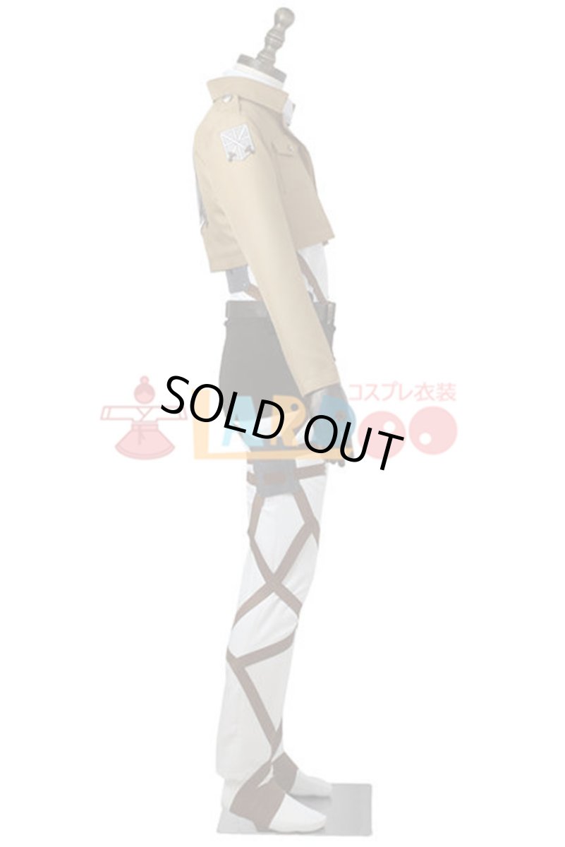 画像7: 進撃の巨人 訓練兵団 マント付き コスプレ衣装 コスチューム cosplay (7)