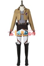 画像1: 進撃の巨人 駐屯兵団 マント付き コスプレ衣装 コスチューム cosplay (1)