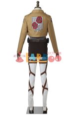 画像6: 進撃の巨人 駐屯兵団 マント付き コスプレ衣装 コスチューム cosplay (6)