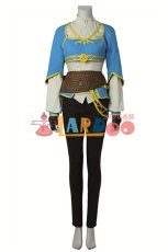 画像2: ゼルダの伝説 ブレス オブ ザ ワイルド ゼルダ姫 コスプレ衣装 コスチューム cosplay (2)