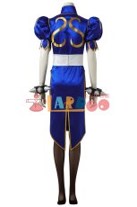 画像4: ストリートファイターV 春麗 コスプレ衣装 コスプレ コスチューム ゲーム cosplay (4)