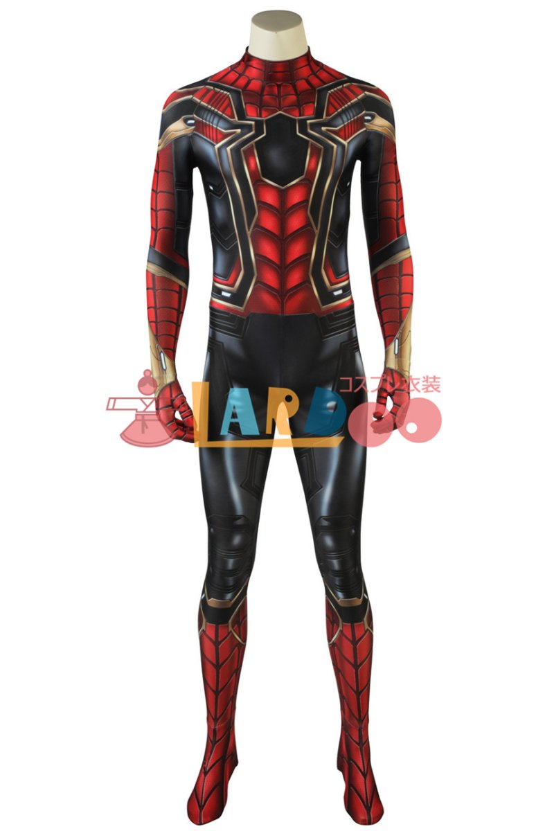 画像2: アベンジャーズ/インフィニティ・ウォー   ピーター・パーカー  スパイダーマン 全身タイツ ジャンプスーツコスプレ衣装 コスプレ コスチューム cosplay (2)