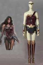 画像1: ワンダーウーマン ジャスティス Wonder Woman Diana Prince ジャスティス・リーグ 修正版 コスプレ衣装 アニメ コスチューム ゲーム cosplay (1)