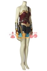 画像4: ワンダーウーマン ジャスティス Wonder Woman Diana Prince ジャスティス・リーグ 修正版 ブーツ付き オーダーメイド可能 コスプレ衣装 アニメ コスチューム ゲーム cosplay (4)