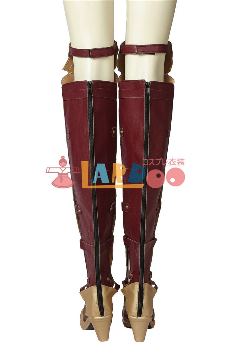 画像10: ワンダーウーマン ジャスティス Wonder Woman Diana Prince ジャスティス・リーグ 修正版 ブーツ付き オーダーメイド可能 コスプレ衣装 アニメ コスチューム ゲーム cosplay (10)