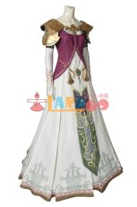 画像3: ゼルダの伝説 トワイライトプリンセス「トワプリ」ゼルダ姫 The Legend of Zelda: Twilight Princess Princess Zelda コスプレ衣装 cosplay コスチューム (3)