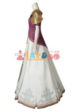 画像4: ゼルダの伝説 トワイライトプリンセス「トワプリ」ゼルダ姫 The Legend of Zelda: Twilight Princess Princess Zelda コスプレ衣装 cosplay コスチューム (4)