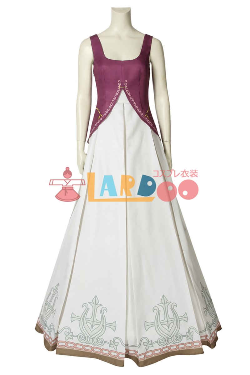 画像6: ゼルダの伝説 トワイライトプリンセス「トワプリ」ゼルダ姫 The Legend of Zelda: Twilight Princess Princess Zelda コスプレ衣装 cosplay コスチューム (6)