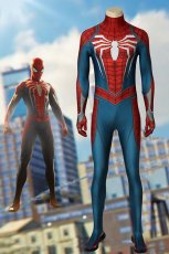 画像1: Spider-Man スパイダーマン PS4 ジャンプスーツコスプレ衣装 コスチューム cosplay (1)