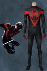 画像1: アルティメット・スパイダーマン マイルス・モラレス Ultimate Spider-Man Miles Morales ジャンプスーツ コスプレ衣装 (1)