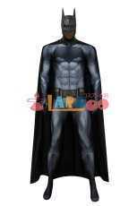 画像2: バットマン vs スーパーマン ジャスティスの誕生 ブルース・ウェイン/バットマン Batman v Superman: Dawn of Justice Batman Bruce Wayne ジャンプスーツ マスク付き コスプレ衣装  コスチューム cosplay (2)