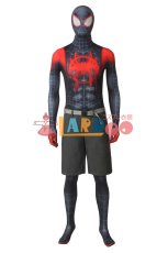 画像6: スパイダーマン: スパイダーバース マイルス・モラレス Spider-Man: Into the Spider-Verse Miles Morales コスプレ衣装 コスチューム (6)