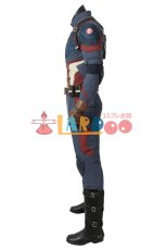 画像4: アベンジャーズ/エンドゲーム スティーブ ロジャース キャプテン アメリカ Avengers: Endgame Steven Rogers Captain America ブーツ付き コスプレ衣装 コスチューム cosplay (4)