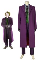 画像1: バットマン ダークナイト ジョーカー Batman The Dark Knight The Joker マスクなし コスプレ衣装 コスチューム cosplay (1)