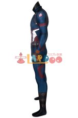 画像4: アベンジャーズ/エンドゲーム スティーブ ロジャース キャプテン アメリカ Avengers: Endgame Steven Rogers Captain America 全身タイツ ジャンプスーツ コスプレ衣装 コスチューム cosplay (4)