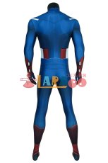 画像5: アベンジャーズ キャプテン アメリカ ジャンプスーツ The Avengers Captain America Zentai Jumpsuit Bodysuit 全身タイツ ジャンプスーツ コスプレ衣装 コスチューム cosplay (5)