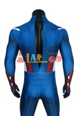 画像6: アベンジャーズ キャプテン アメリカ ジャンプスーツ The Avengers Captain America Zentai Jumpsuit Bodysuit 全身タイツ ジャンプスーツ コスプレ衣装 コスチューム cosplay (6)