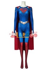 画像2: スーパーガール シーズン5 カーラ・ゾーエル ジャンプスーツ Supergirl Season 5 Kara Zor-el Zentai Jumpsuit Bodysuit ジャンプスーツ コスプレ衣装 (2)