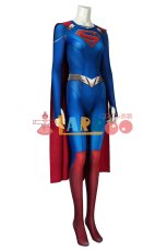 画像3: スーパーガール シーズン5 カーラ・ゾーエル ジャンプスーツ Supergirl Season 5 Kara Zor-el Zentai Jumpsuit Bodysuit ジャンプスーツ コスプレ衣装 (3)