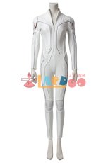 画像7: ブラック・ウィドウ ナターシャ・ロマノフ Black Widow Natasha Romanoff White suit コスプレ衣装 コスチューム cosplay (7)