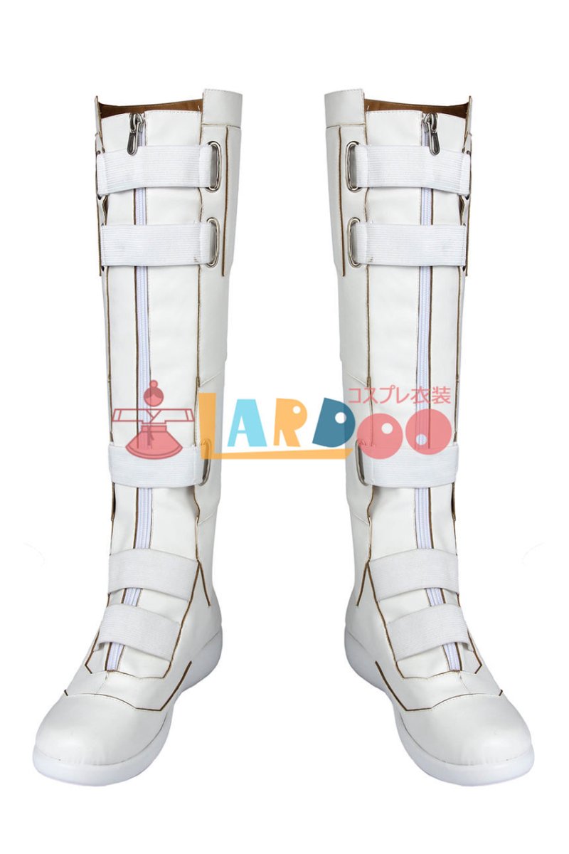 画像9: ブラック・ウィドウ ナターシャ・ロマノフ Black Widow Natasha Romanoff White suit コスプレ衣装 コスチューム cosplay (9)