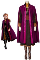 画像1: アナと雪の女王2 アナ Frozen2  Frozen II Anna コスプレ衣装 オーダーメイド可能 コスチューム cosplay (1)