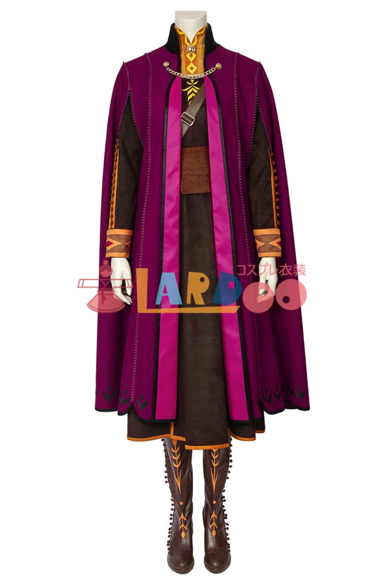 画像2: アナと雪の女王2 アナ Frozen2  Frozen II Anna コスプレ衣装 オーダーメイド可能 コスチューム cosplay (2)