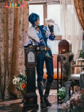 画像3: 【復刻企画】原神 Genshin モンド ガイア・アルベリヒ-Kaeya Alberich コスプレ衣装 靴なし コスチューム cosplay  (3)