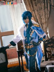 画像6: 【復刻企画】原神 Genshin モンド ガイア・アルベリヒ-Kaeya Alberich コスプレ衣装 靴なし コスチューム cosplay  (6)