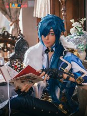 画像7: 【復刻企画】原神 Genshin モンド ガイア・アルベリヒ-Kaeya Alberich コスプレ衣装 靴なし コスチューム cosplay  (7)