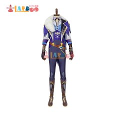 画像11: 【復刻企画】原神 Genshin モンド ガイア・アルベリヒ-Kaeya Alberich コスプレ衣装 靴なし コスチューム cosplay  (11)