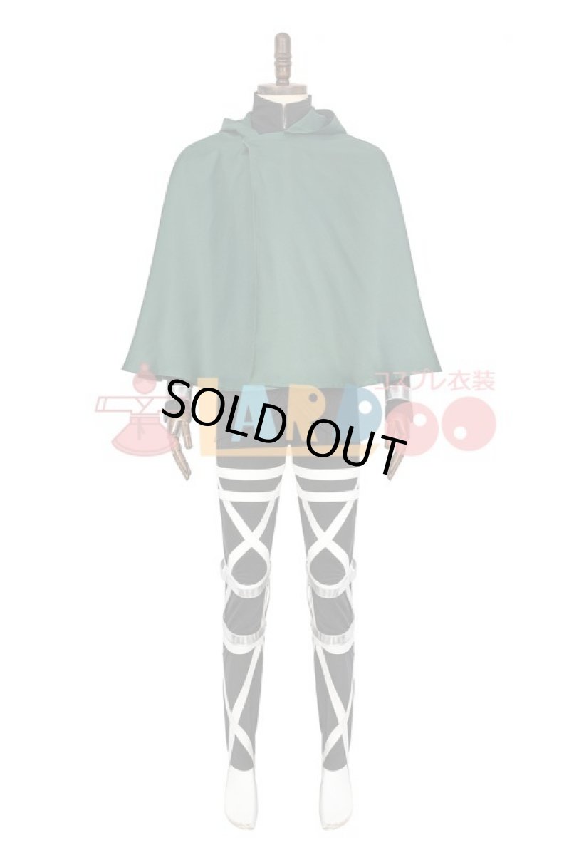 画像3: 進撃の巨人 The Final Season（ファイナルシーズン）調査兵団 自由の翼 新立体機動装置  リヴァイ コスプレ衣装 コスチューム cosplay  (3)