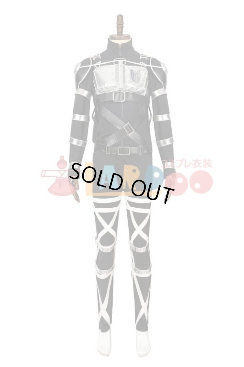 画像4: 進撃の巨人 The Final Season（ファイナルシーズン）調査兵団 自由の翼 新立体機動装置  リヴァイ コスプレ衣装 コスチューム cosplay  (4)