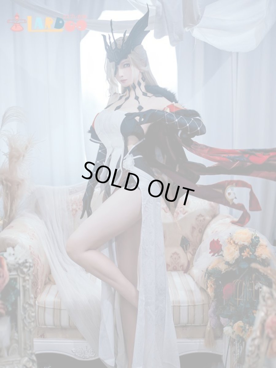 画像4: 【生産停止】原神 Genshin スネージナヤ 愚人衆 ファトゥス 淑女-シニョーラ - Signora コスプレ衣装 コスチューム cosplay (4)