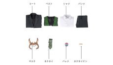 画像8: Loki season one ロキ スーツ コスプレ衣装 マスク付き コスプレ コスチューム cosplay (8)